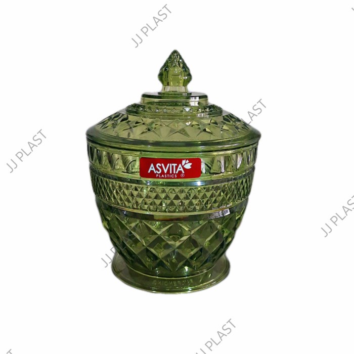 Toples kristal permen Shafa/Toples kue kering/Toples coklat Asvita