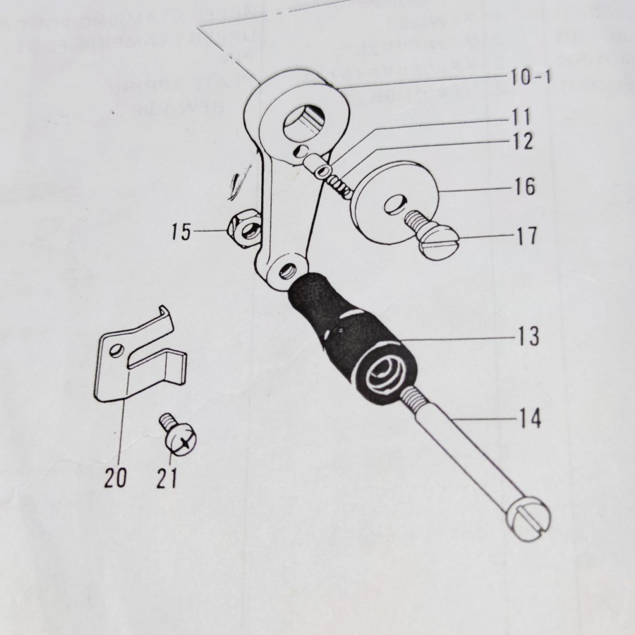 141396-001 Clutch Pin Mesin Lobang Kancing Brother LH4-B814 / 814