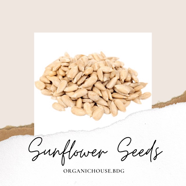 

Sunflower seeds organic/ biji bunga matahari/ kuaci lepas kulit termurah 100gr