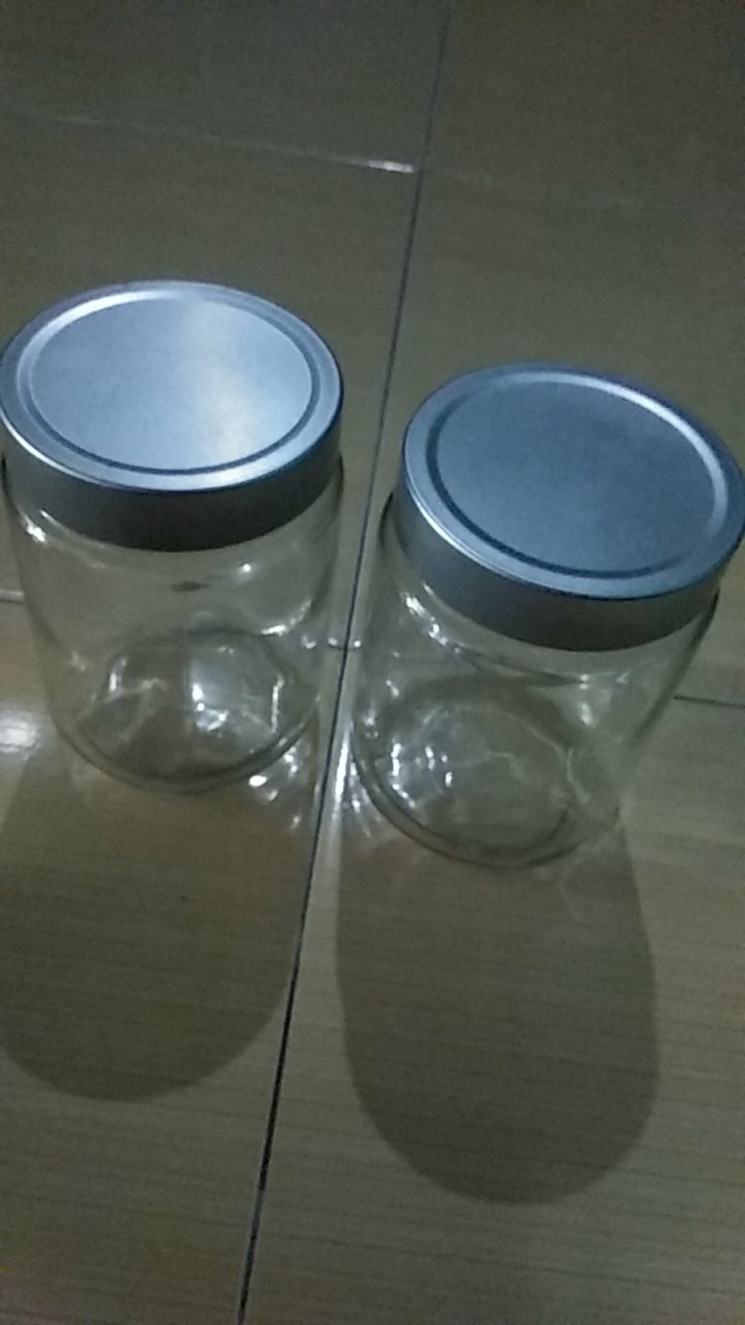 ✨ppalgan✨ Kedaung Toples Kaca Lurus Ukuran Sedang