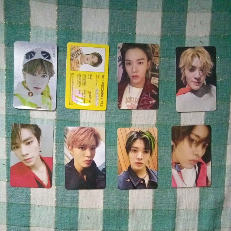 ID, HOLO, PC PHOTOCARD NCT YUTA XIAOJUN