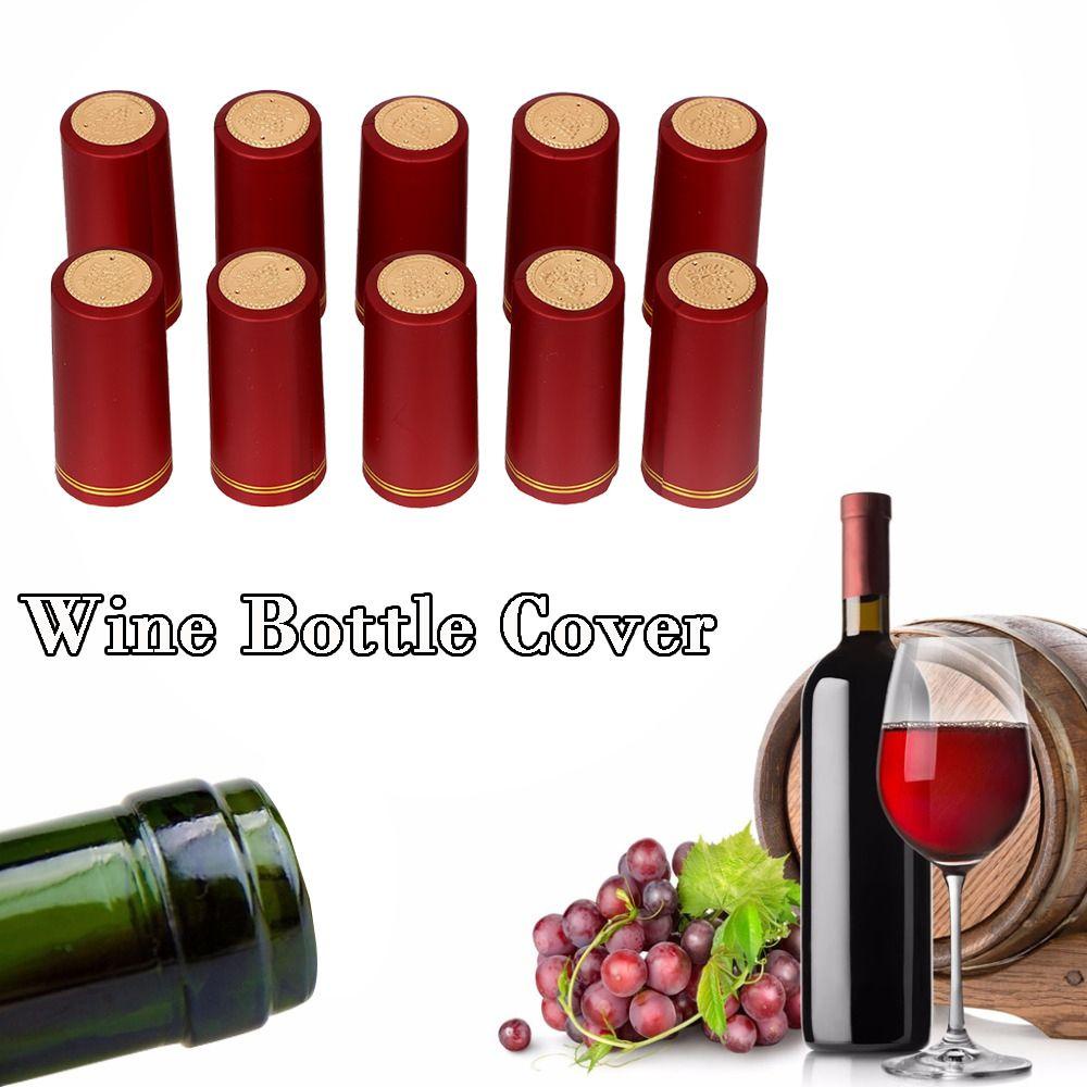 [Elegan] Penutup Botol Wine Portable 10pcs Wine Kitchen Bar Aksesoris Barware Bottle Plug