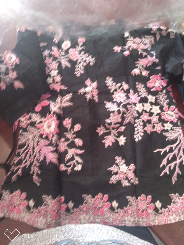 Atasan Batik Dolby Dolbi Dobby Doby Tenun Sutra Tulis Halus Katun Atbm Baron ,sarombit Atasan