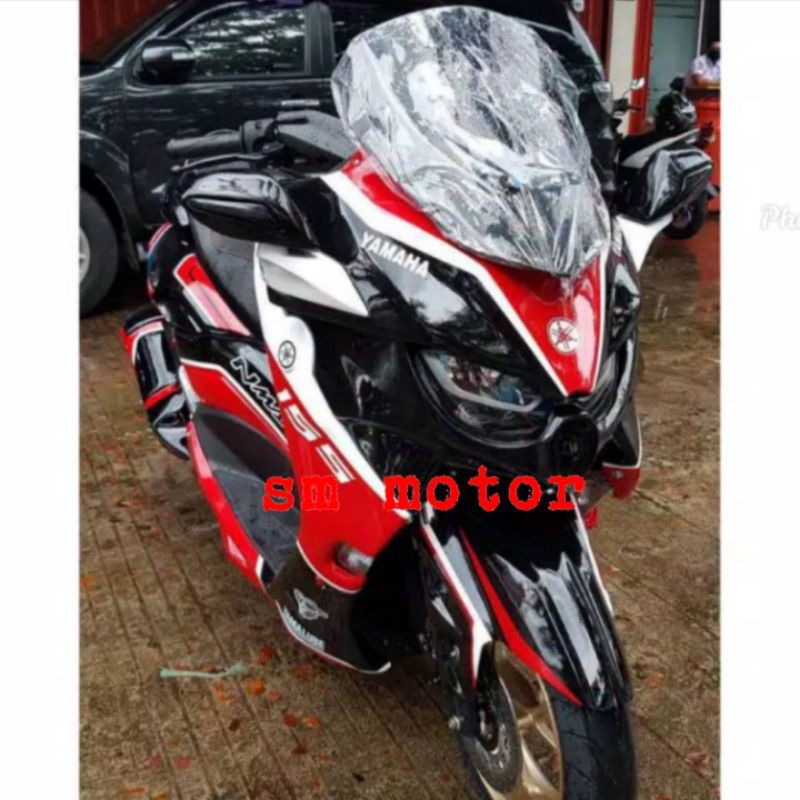 SEPAKET FULL MODIFIKASI NMAX NEW 2020 FULL DEPAN SAMPAI BELAKANG MODEL NEW PREDATOR