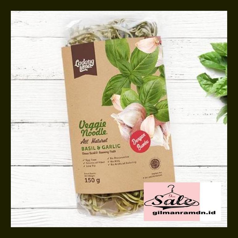 

S40Cgils Ladang Lima, Mie Basil Garlic 150G Dengan Bumbu Fls40Ggs