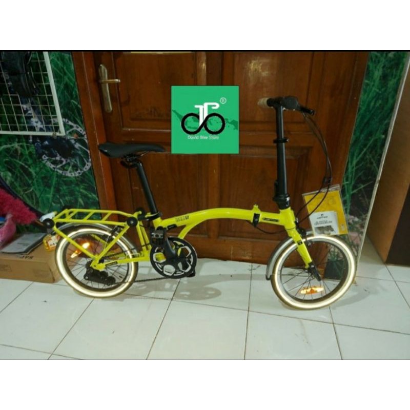 Sepeda Lipat 16" United Trifold 1S TERBARU (FREE ONGKIR)