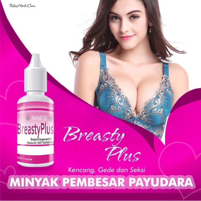 BREASTY PLUS - Obat Pembesar Pengencang Plus Pemontok Payudara - Tetek