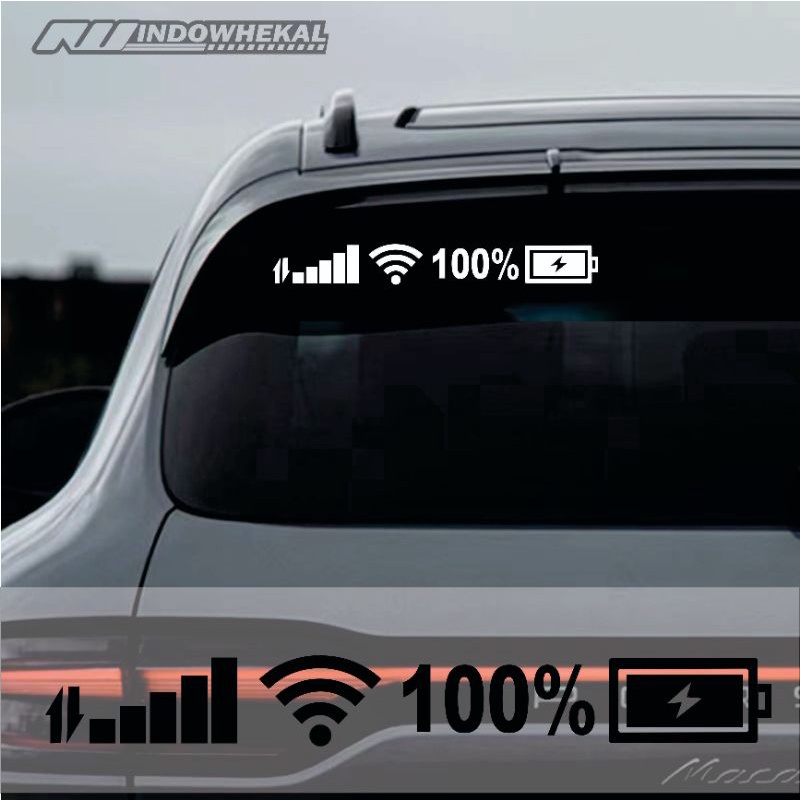 STIKER CUTTING SINYAL WIFI BATRAI