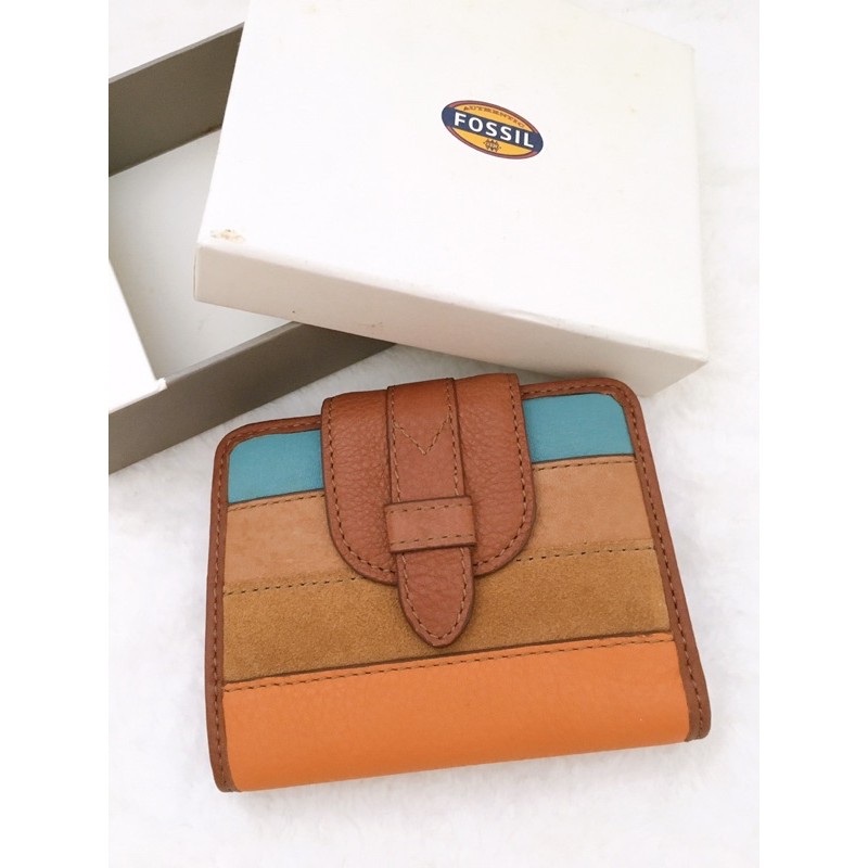Dompet Fossil Patchwork