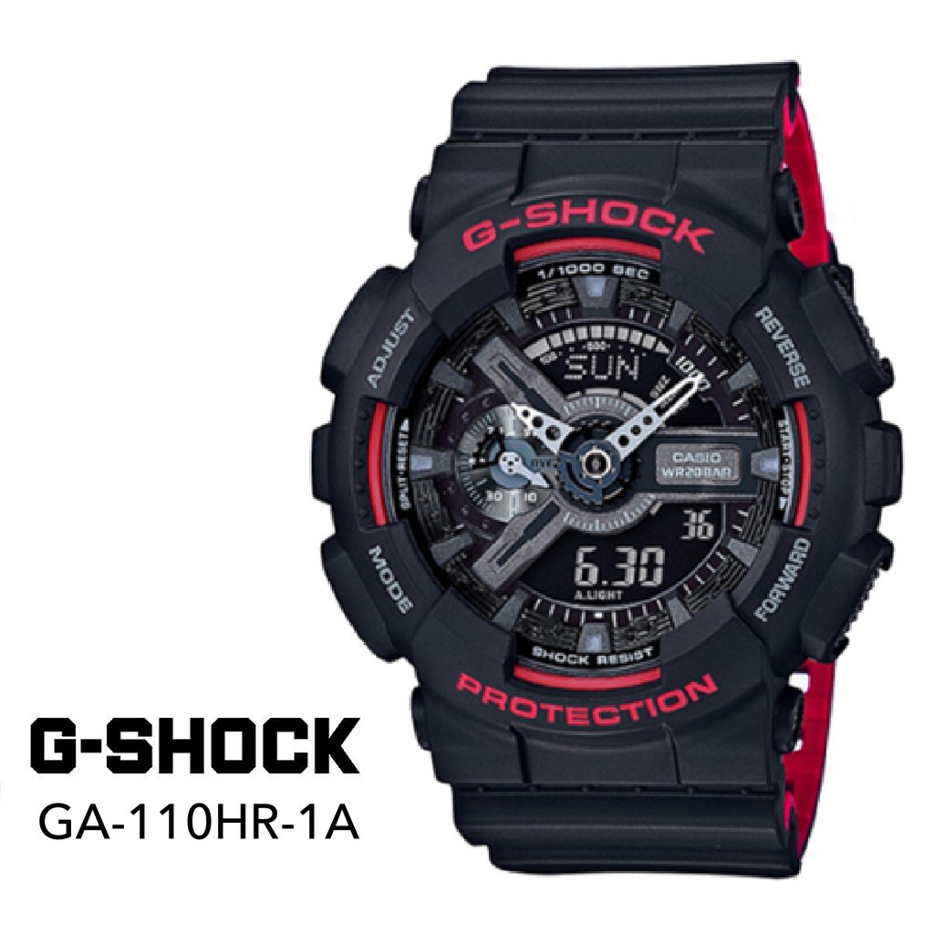 Casio G-shock GA110 / Gshock GA110 Water Resistant Fullset - OREN GREY