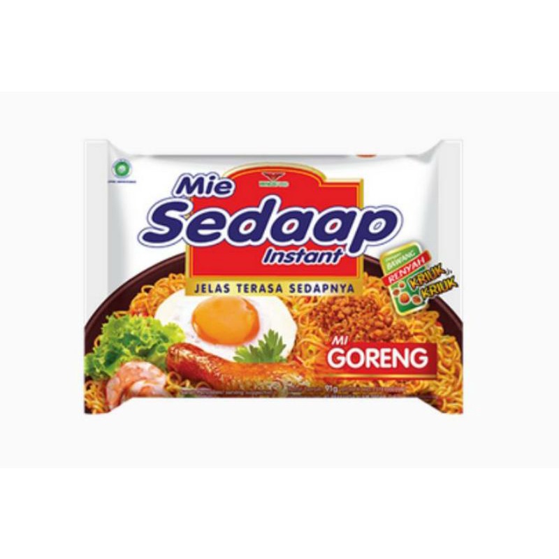 

mie sedaap bag 91 gr