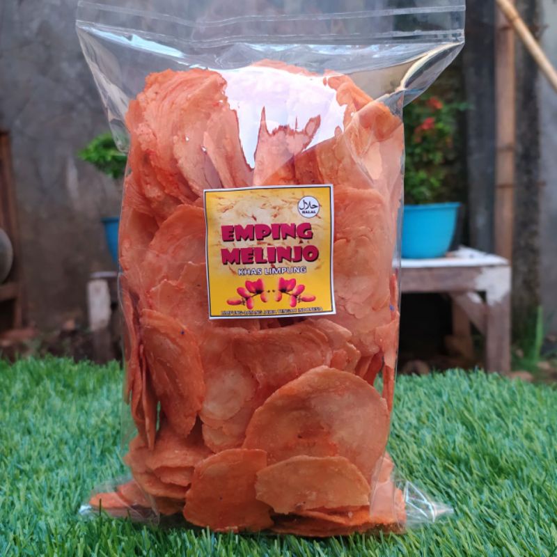 

Emping Melinjo Benggol Pedas 250gr