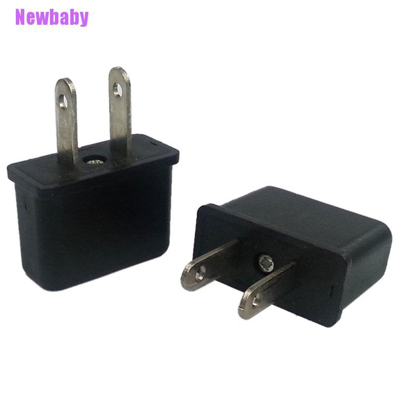 (Newbaby) Adaptor Converter Power Plug Us Standar Untuk Travel