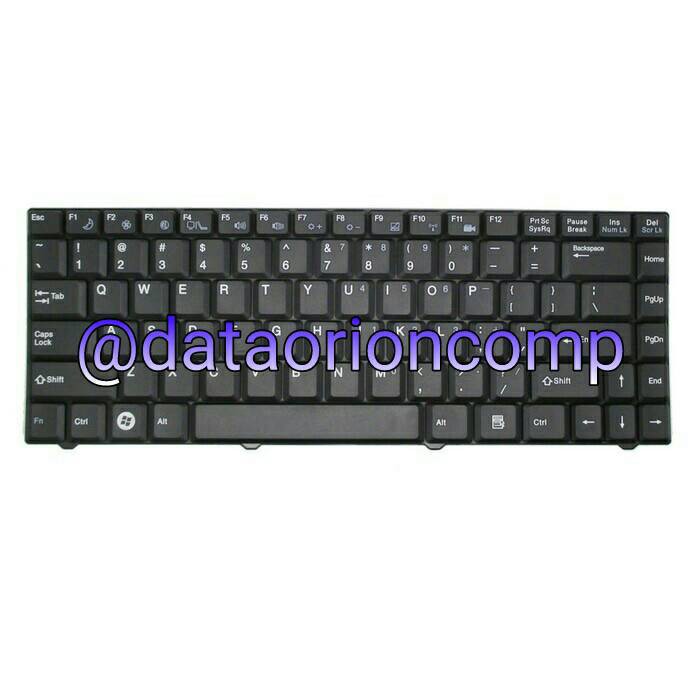 Keyboard Axioo Neon MNA MNV MNG series hitam