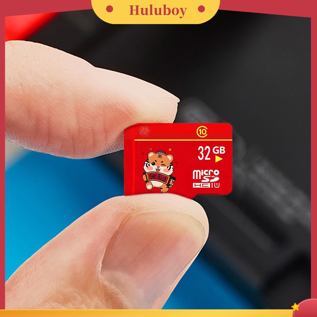 (Huluboy) Memory Card TF Flash Penyimpanan SD Card 32GB / 64GB / 128GB / 256GB / 512GB / 1024GB Ultra Tipis Tahan Air