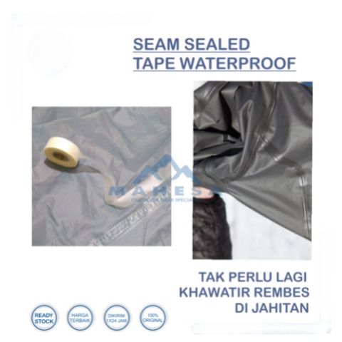 Lem tenda 5 meter / Seam seal waterproof penutup jahitan tenda camping / Lem jaket / seam seal penut