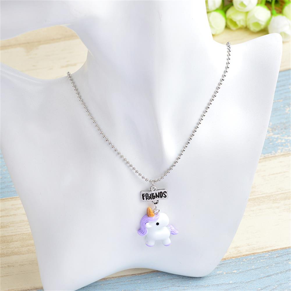 Lily 3PCs/Set Bff Kalung New Best Friend Forever Jewelry Manik Rantai