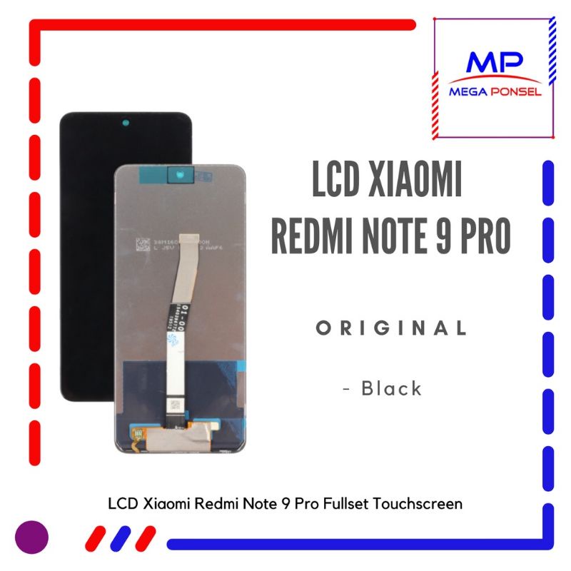 LCD TOUCHSCREEN XIAOMI REDMI NOTE 9 PRO ORIGINAL