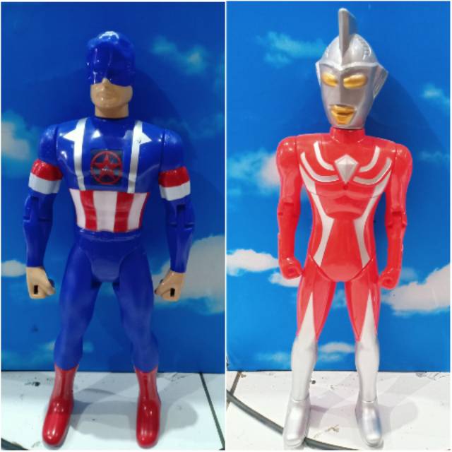 Mainan Figure Ultraman Murah mainan Ultraman Baterai Ada Suara Mainan Robot Robotan Baterai
