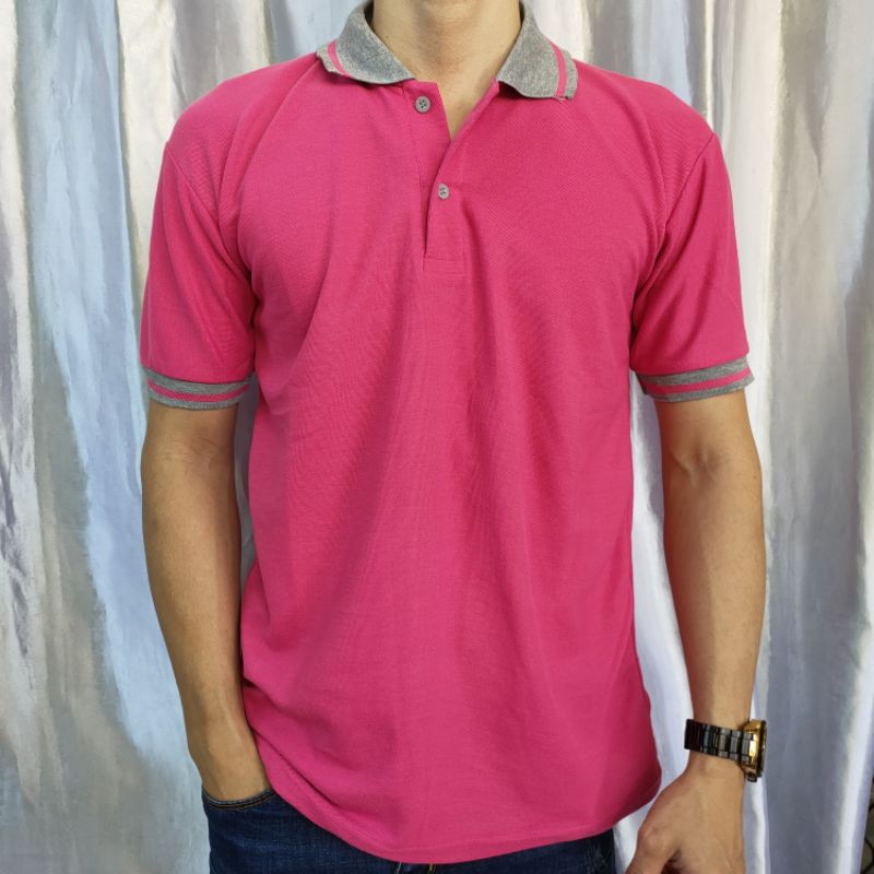 Kaos Krah polos lakos lengan pendek uk M L XL XXL XXXL-2