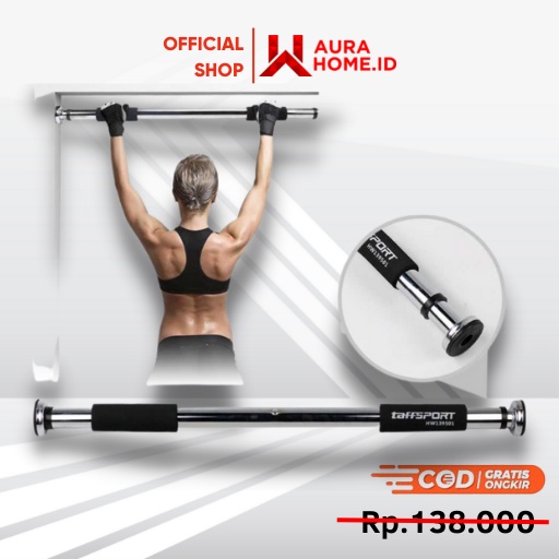 Tiang Latihan Pull Up Pintu Solid Grip 62-100cm / Alat Tiang Pull Up Full Up Sit Up Push Up Chin Up 