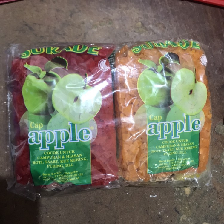 

Sukade Apel Apel Warna Warni 10 x 1kg - Gosend Only!!