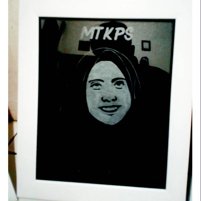 [KADO UNIK] Lukisan Kaca 10R