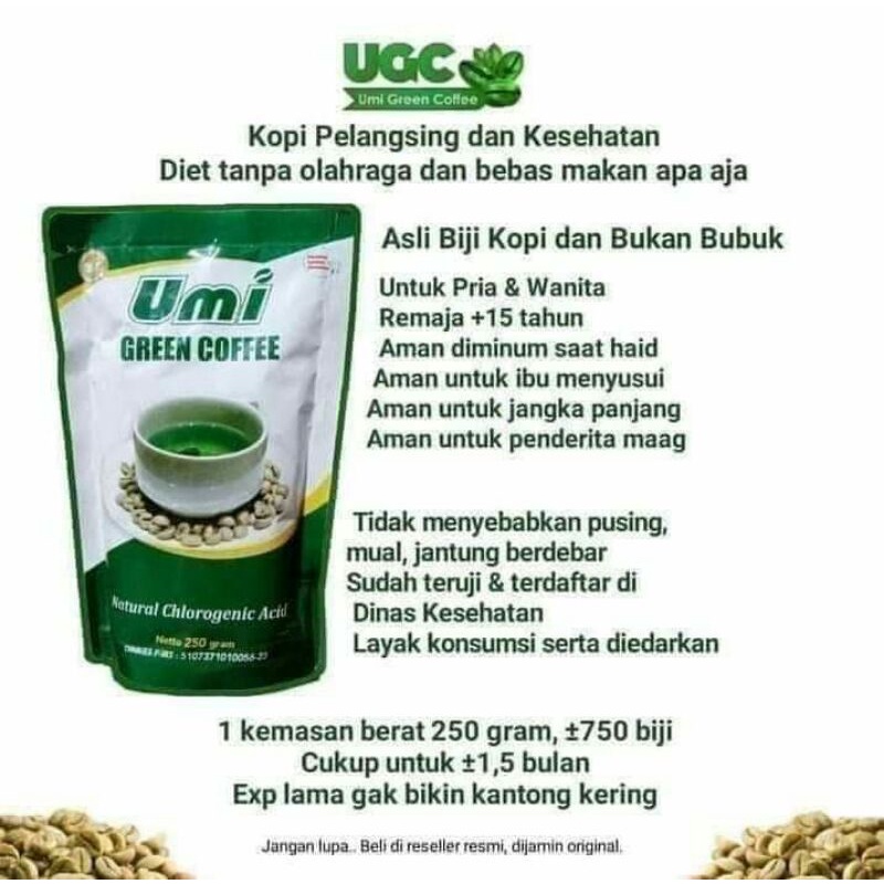 ugc umi green coffee original