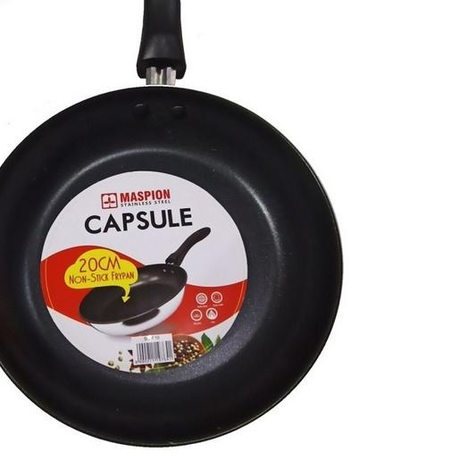 ♢ Maspion Capsule Teflon Penggorengan Fry Pan 20 cm ➥