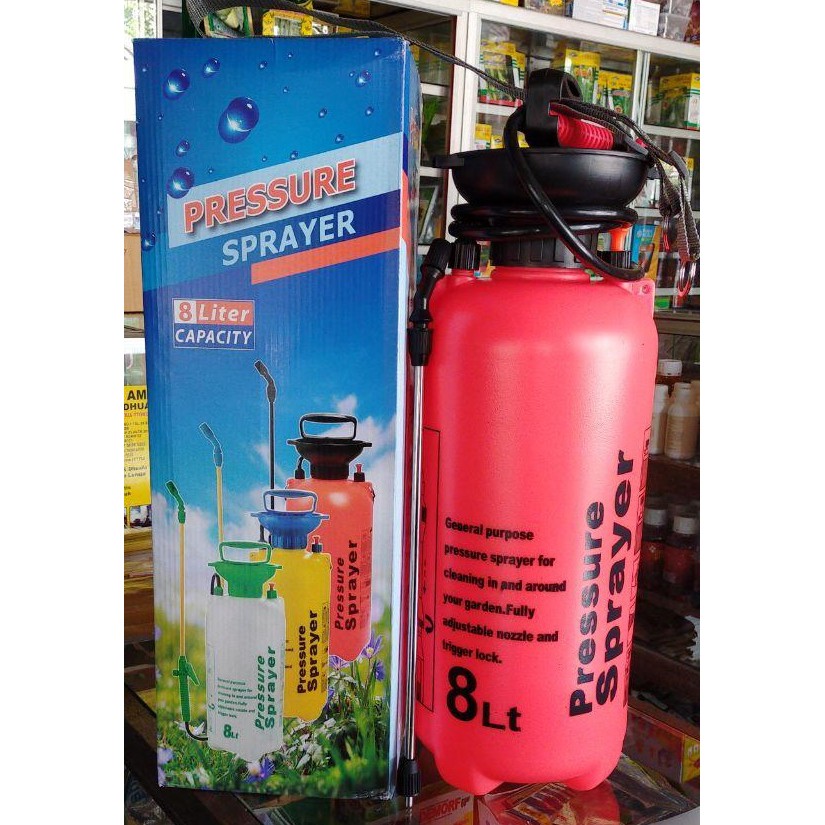 Sprayer 8 Liter Pressure Sprayer Semprotan Manual