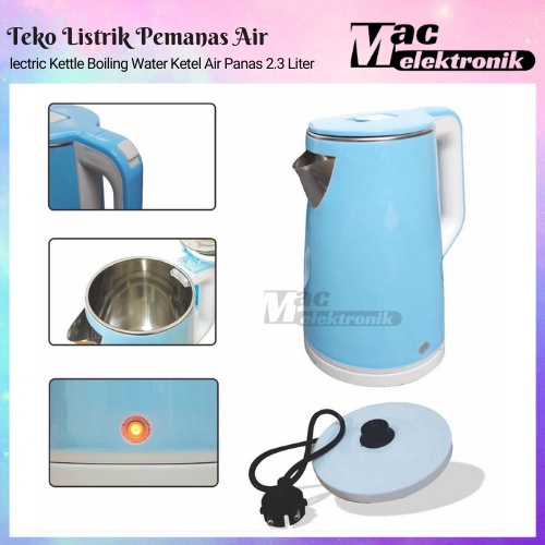 TEKO LISTRIK PEMANAS AIR / KETTLE LISTRIK/ PEMANAS AIR ELEKTRIK 2.3 LITER TYPE F-723