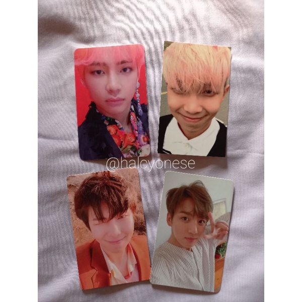 rm jungkook taehyung hyyh love yourself era photo card
