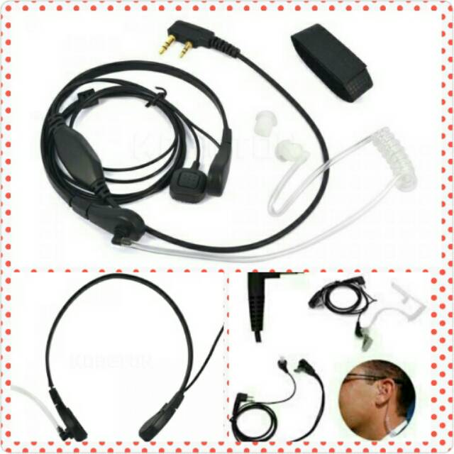 Headset fbi headset paspampres handsfree ht baofeng