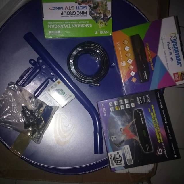 Parabola mini odu 60cm gardiner  k vision gol nusantara hd  nex parabola