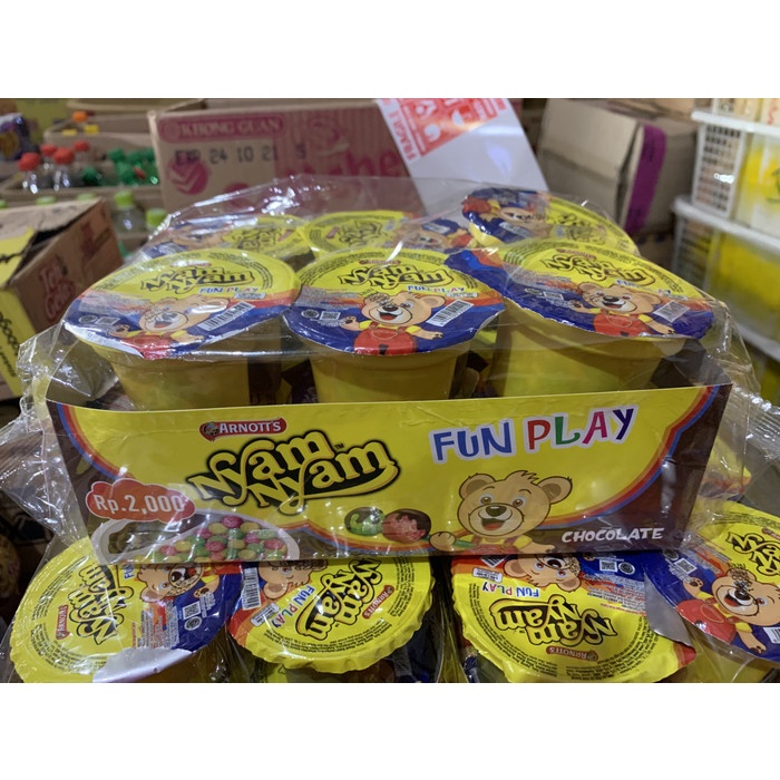 

54eh Nyam Nyam Magic Adventures Pack Isi 12Pcs 60Jh
