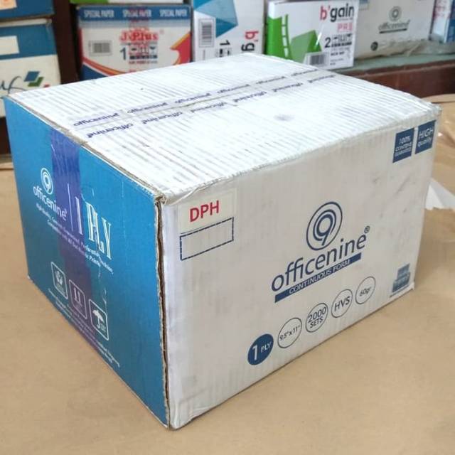 

Kertas Continuous Form 1 ply wartel