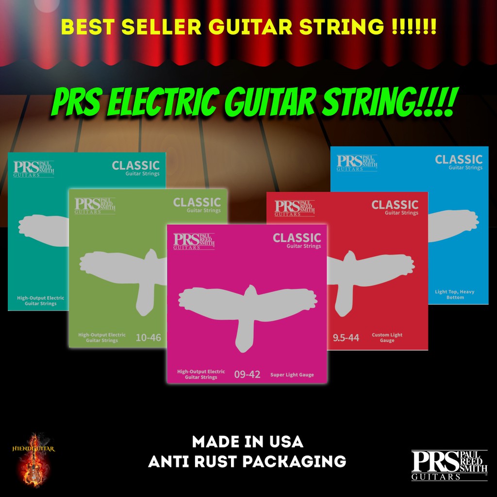 PRS electric guitar strings Classic series ( senar gitar elektrik)