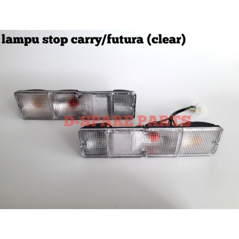 lampu rem lampu stop putih carry futura