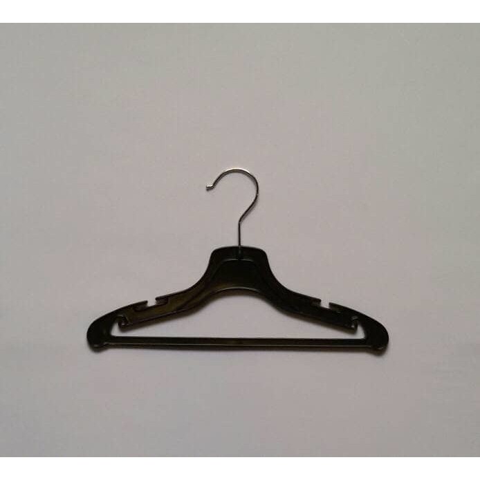 Hanger Hitam Gantungan Baju Anak perlusin