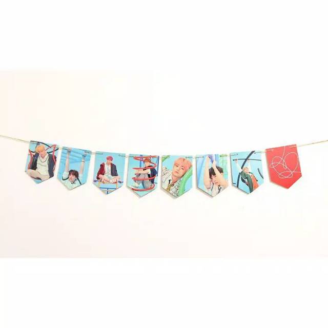 BUNTING FLAG BTS