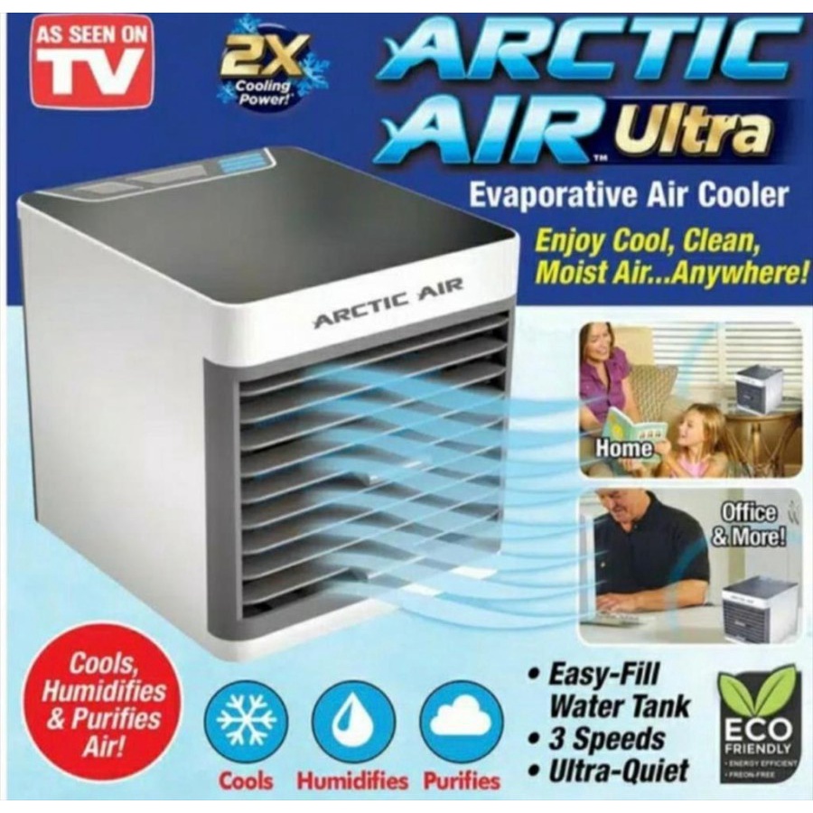 NEW PRODUCT!!Ac mini Portable ARTIC AIR ULTRA Kipas AC Air Cooler Fan Ultra 2X