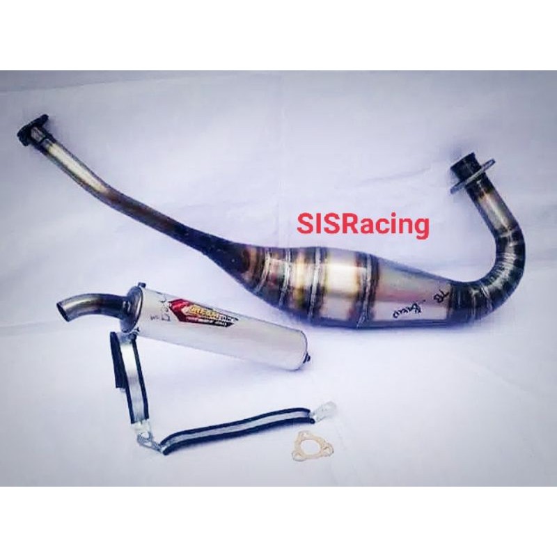 Knalpot Racing Creapy_Ninja_150R_RR_SS Force_Fiz R_Rx_King SUARA Garing