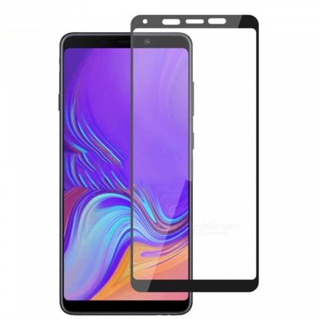 Tempered glass Samsung A9 2018 4 camera Full lem anti gores kaca