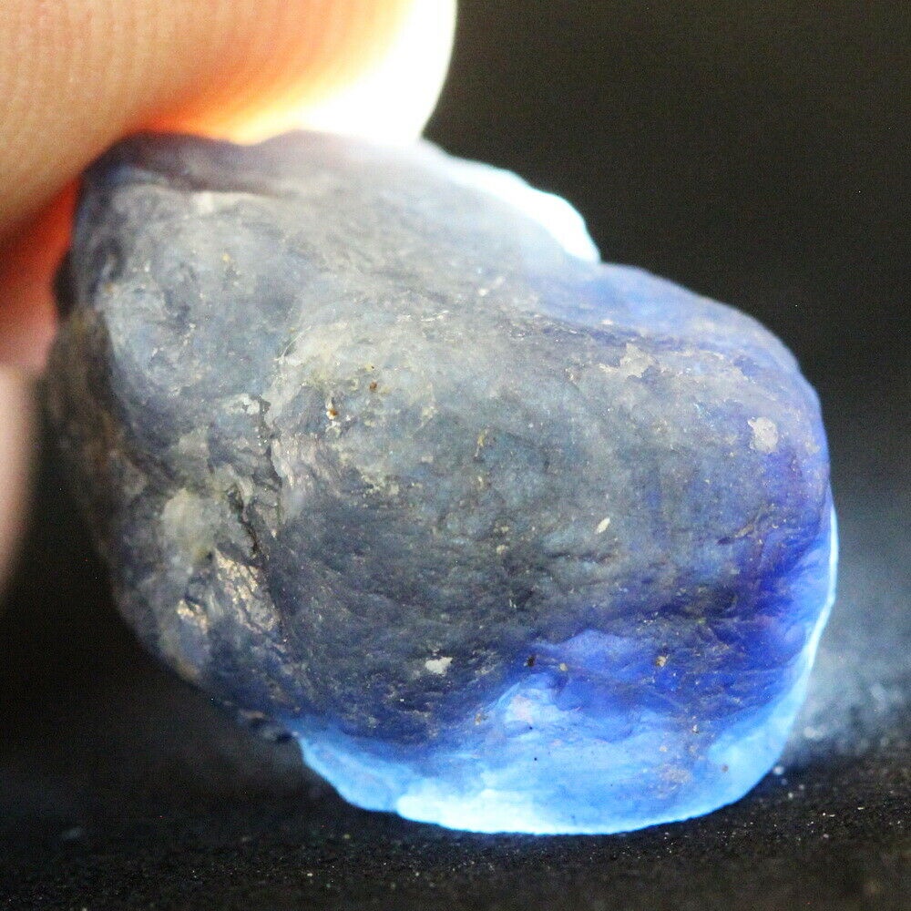 13.60CT. Blue Sapphire Burma Mogok Rough Natural