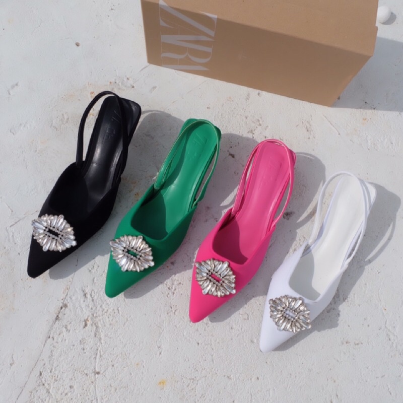 ZARA HEELS TALI BELAKANG 3 cm