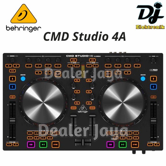 DJ Midi Controller Behringer CMD- STUDIO 4A / CMD STUDIO 4A