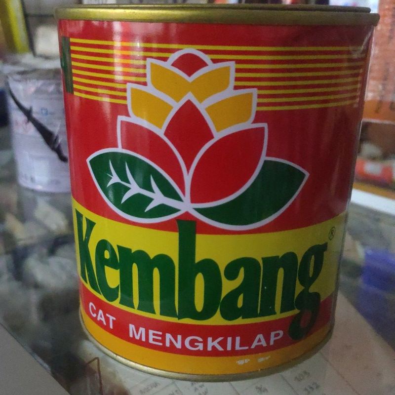 

Meni Kayu Kembang cat mengkilap 800 gr warna merah