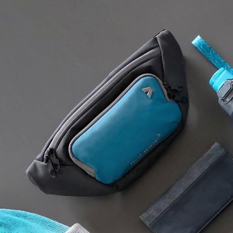 WAIST BAG KALIBRE EUCLID BLUE 921302050 ORIGNAL TAS PINGGANG