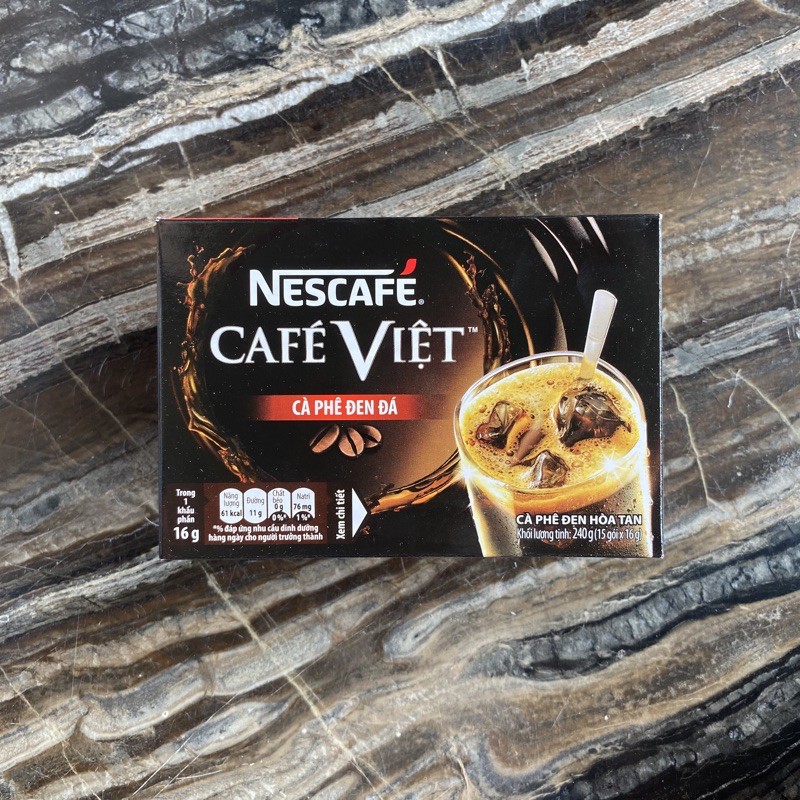 nescafe cafe viet (black coffee)