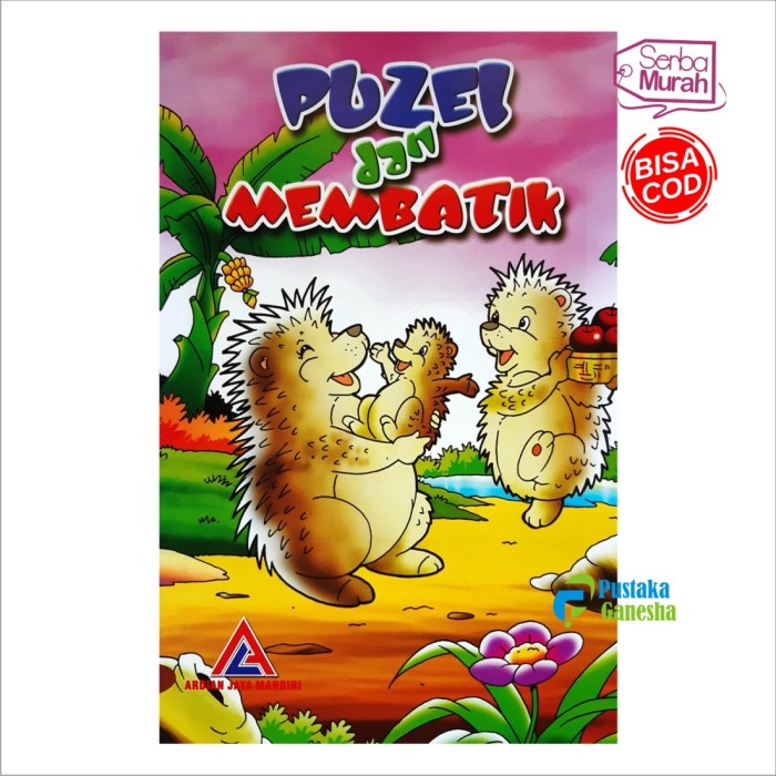 Buku TK Puzel dan Membatik Latihan Puzzel Anak PAUD RA Playgroup Penerbit Ardian Jaya Mandiri